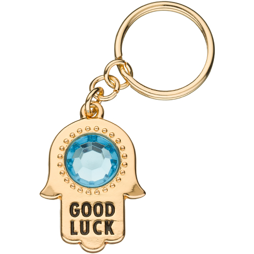 Keyholder Hamsa Metal 2.5x3.5 cm - Gold