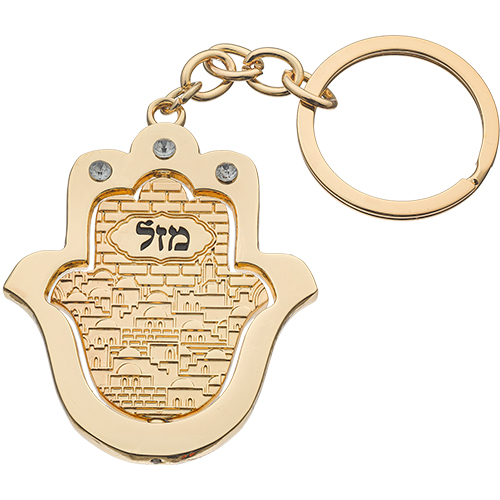 Nickel Keyholder 5 cm - Gold