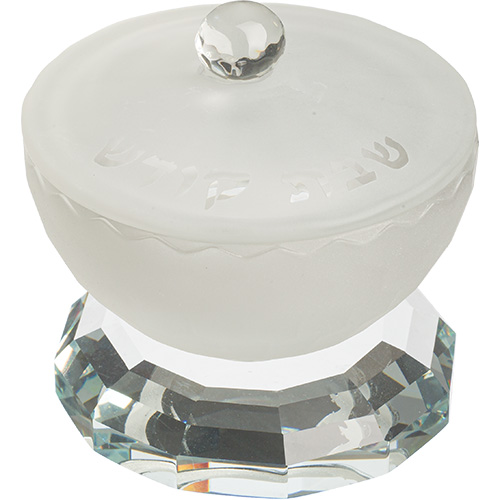Crystal Salt & Pepper Holders 7 cm