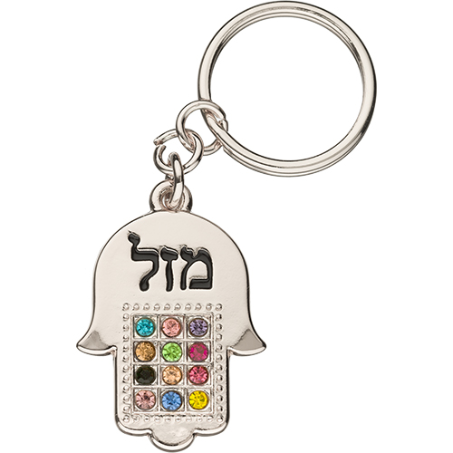 מחזיק חמסה מהודר ניקל 3.52.5 ס״מ