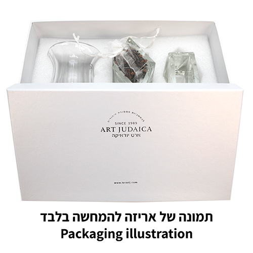 סט הבדלה מהודר קריסטל