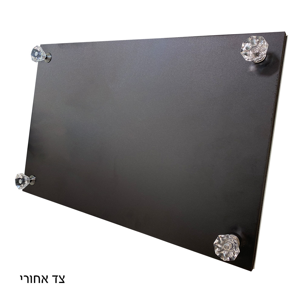 מגש חלה מהודר מזכוכית עם רגליים וידיות 45×30 ס