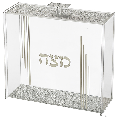 Clear Lucite Stand for Matzah 23*21 cm