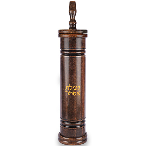 Sephardic Wood Megilah Case Size 31cm/ 12.2"