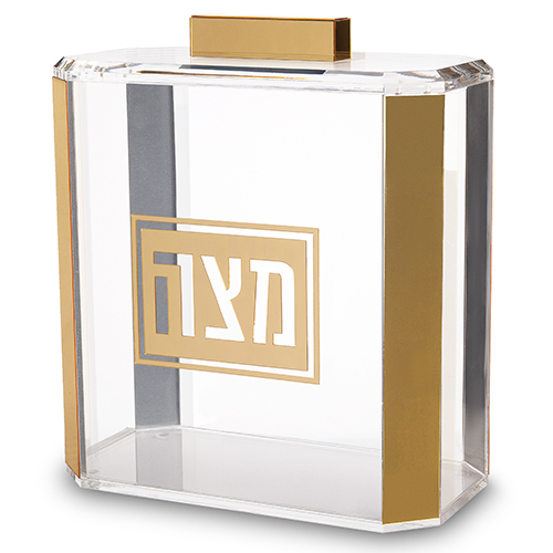 כלי למצה מאקריליק מהודר 22×26 ס״מ