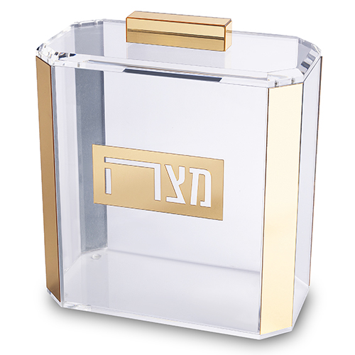 כלי למצה מאקריליק מהודר 22×26 ס״מ