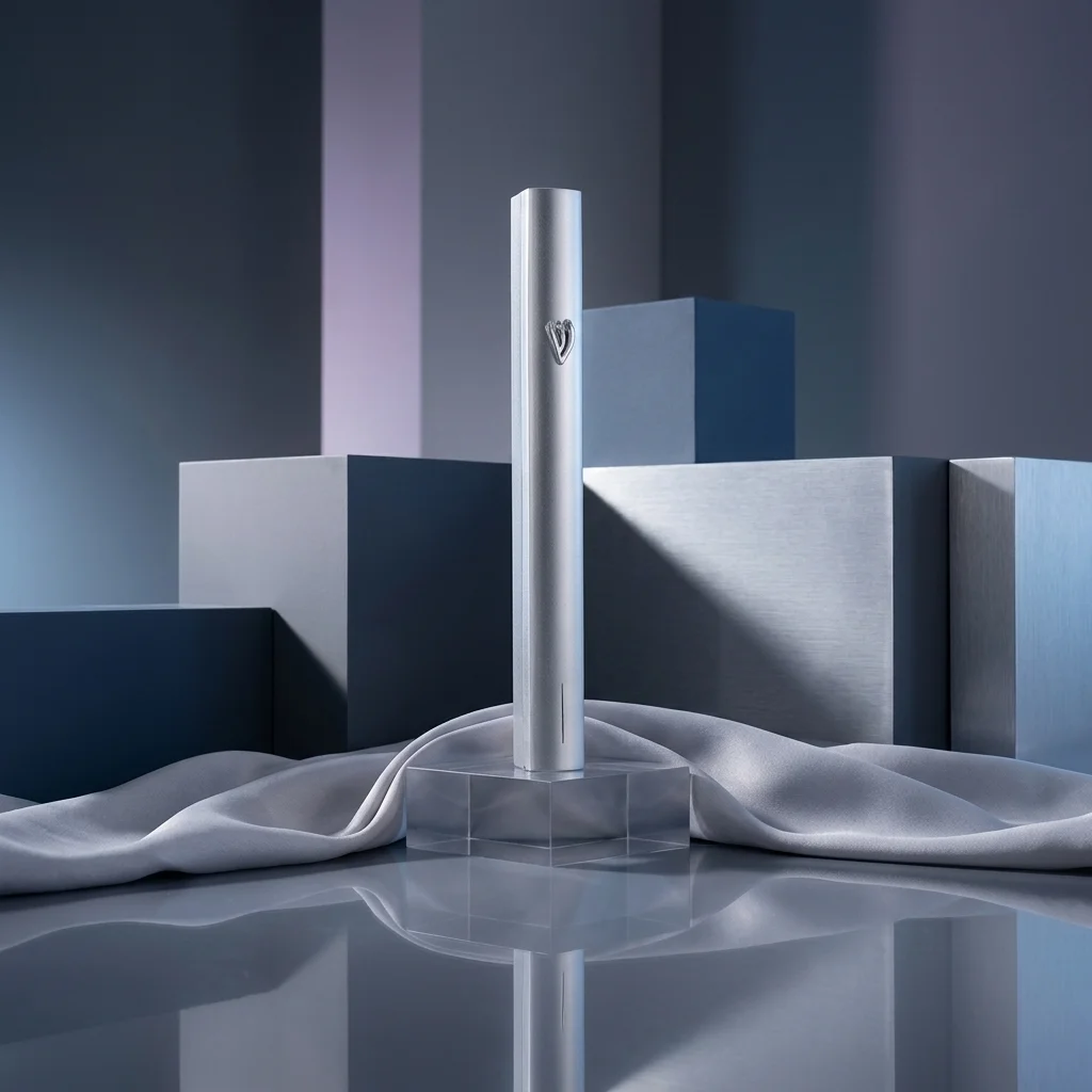 Aluminum Mezuzah 12 cm- Matt Silver, Metal "Shin" - Matte