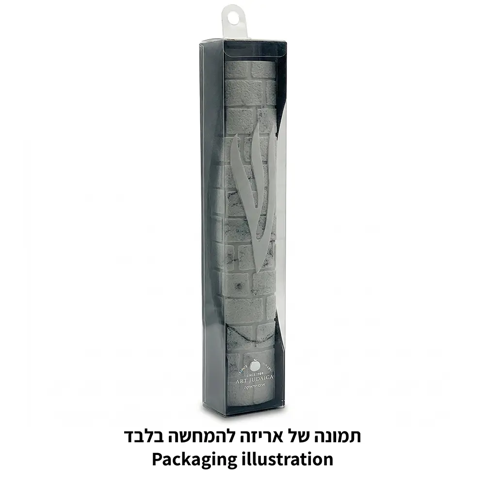 מזוזה פולימר בטון כותל 12 ס״מ