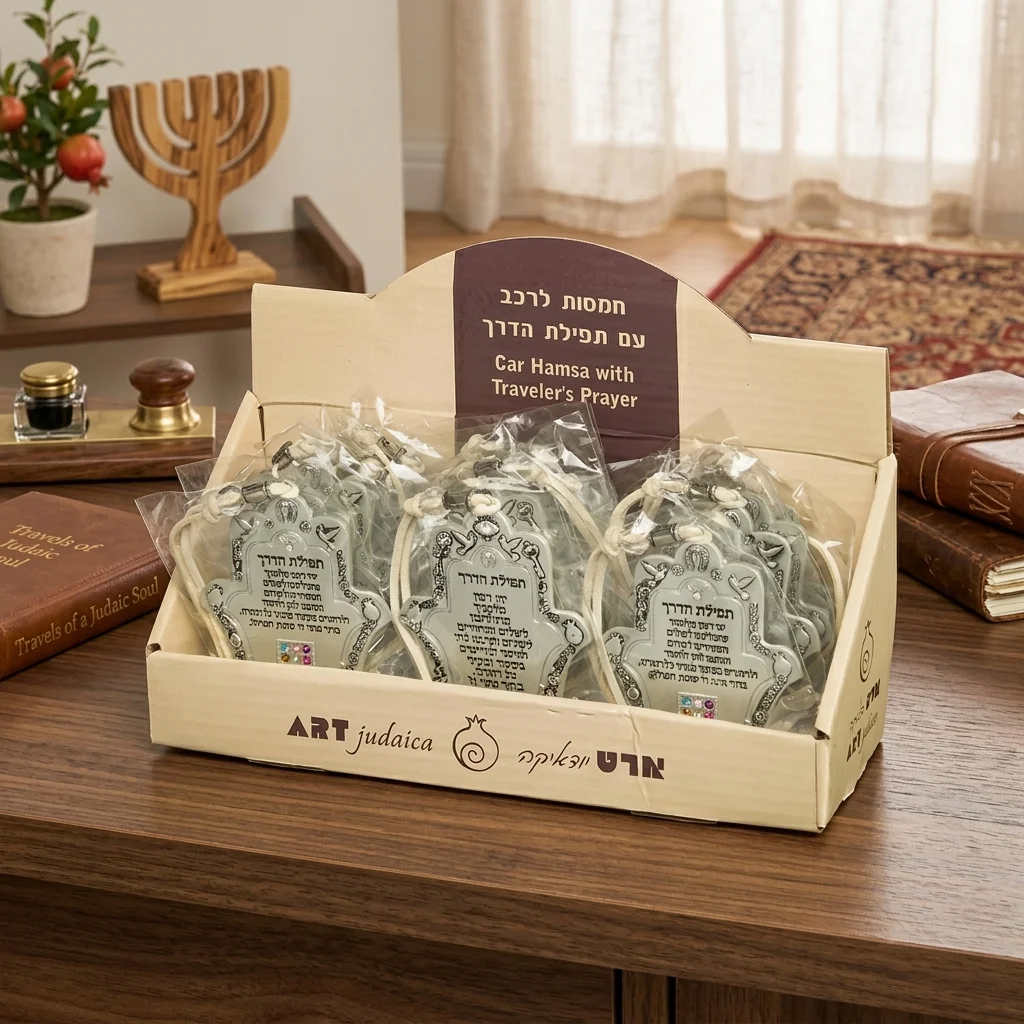 סטנד מעורב 12 יח חמסה תפילת הדרך מט 8 ס״מ
