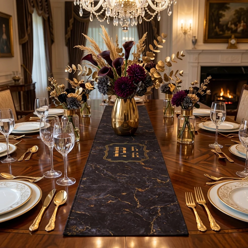 Fabric Thermal Insulation Runner for Tablecloth 30*120 cm