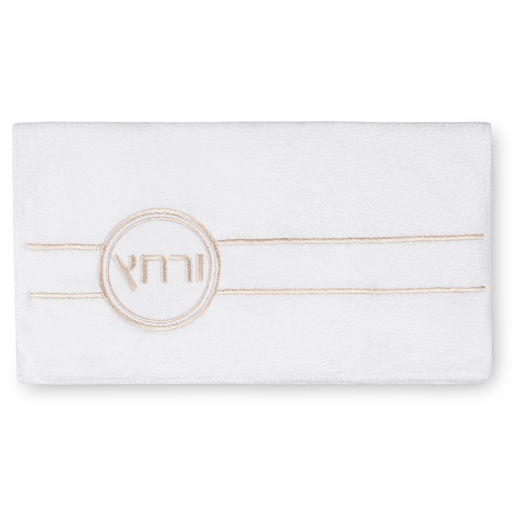 סט פסח מהודר דמוי עור 4 חלקים כיסוי פסח+אפיקומן+הסבה ומגבת