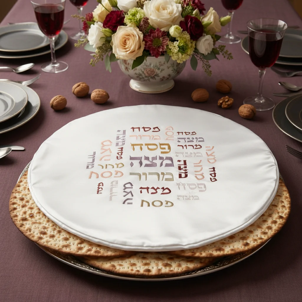 כיסוי פסח מודפס מהודר 45 ס״מ אריזת צלופן