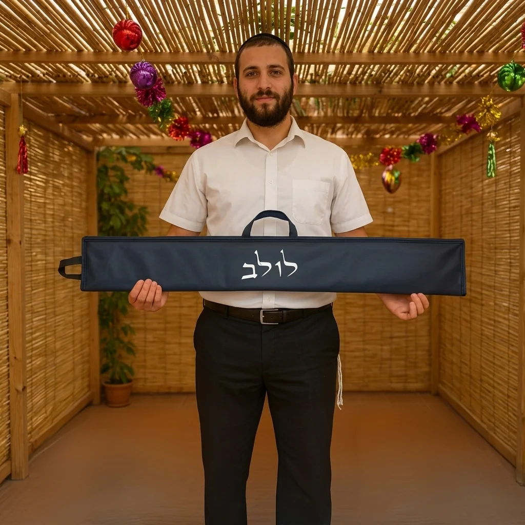 סט נרתיקים מהודרים ללולב ואתרוג דמוי עור כחול כהה