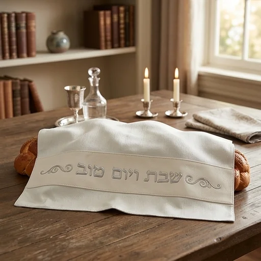כיסוי חלה מהודר דמוי עור 42×52 ס״מ