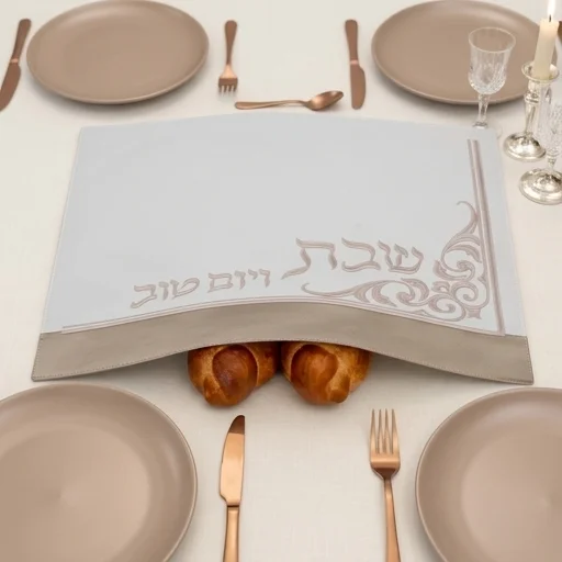 כיסוי חלה מהודר דמוי עור 45×55 ס״מ