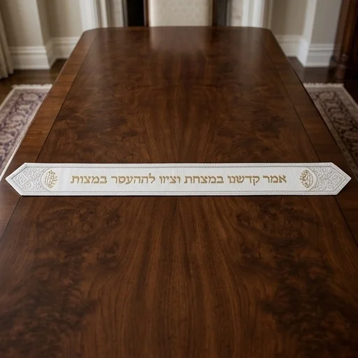 עטרה לטלית 9×100 ס״מ עם אותיות בולטות