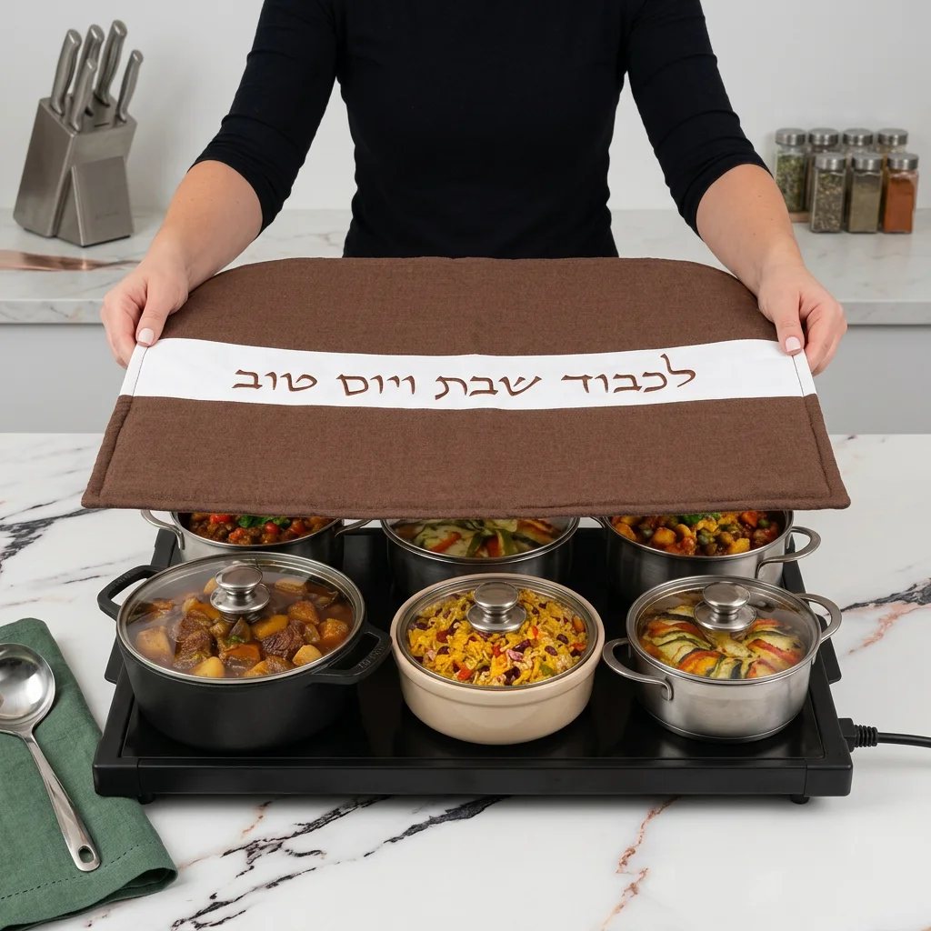 כיסוי פלטה מהודר עבה 70×80 ס״מ