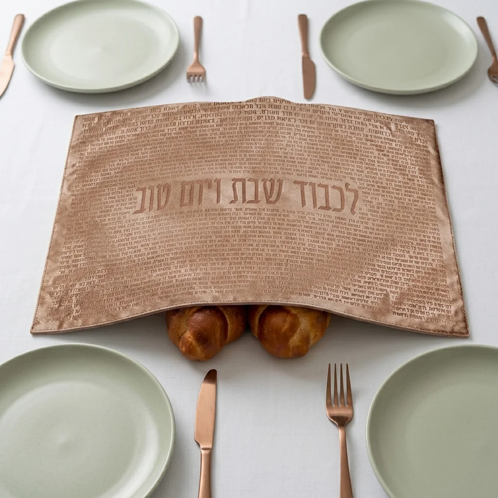כיסוי חלה מהודר דמוי עור 42×52 ס״מ
