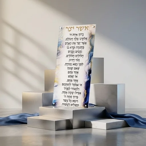 ברכה מלבנית נוסח ספרדי 3315.5 ס״מ