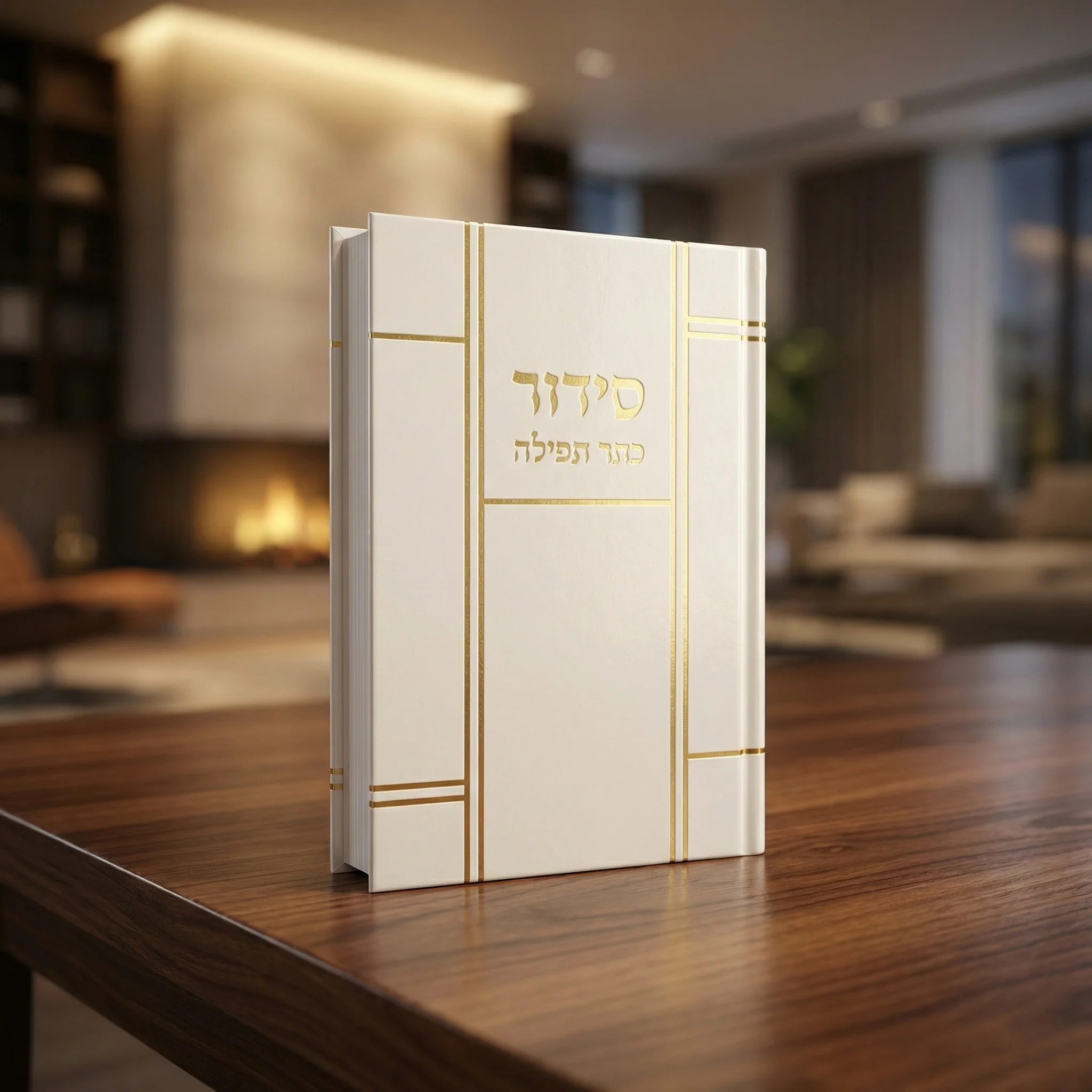 סידור "כתר התפילה" כריכה קשה 17.5×12 ס״מ