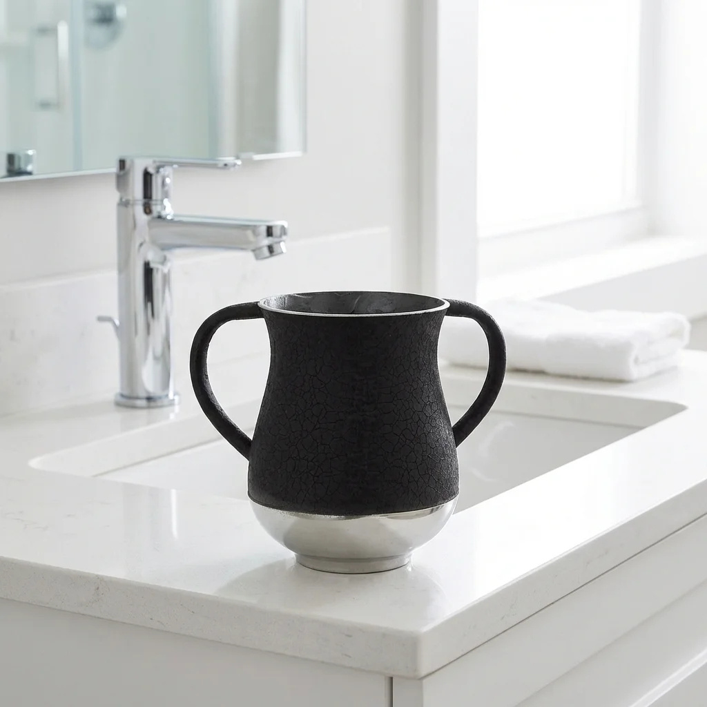 Elegant Aluminium Washing Cup 13 cm