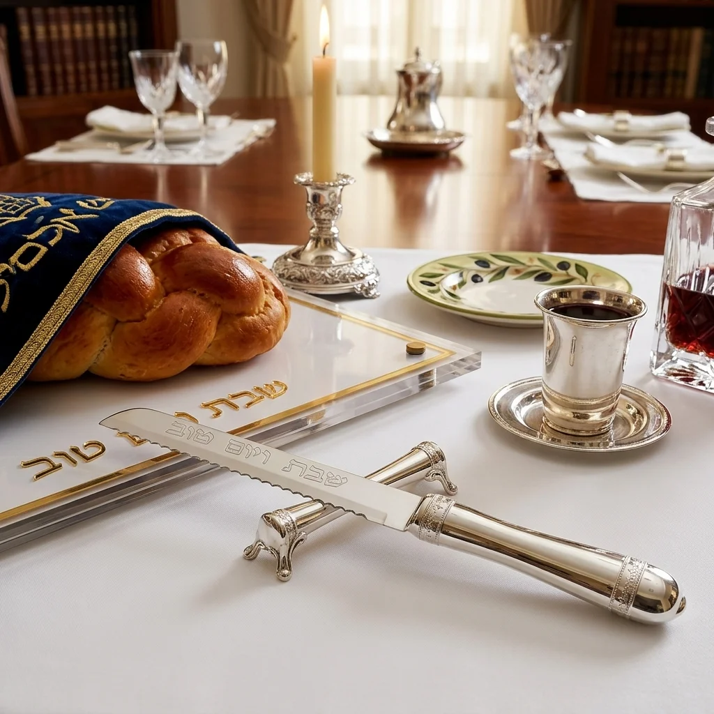 סכין מהודרת עם ידית מתכת 35 ס״מ