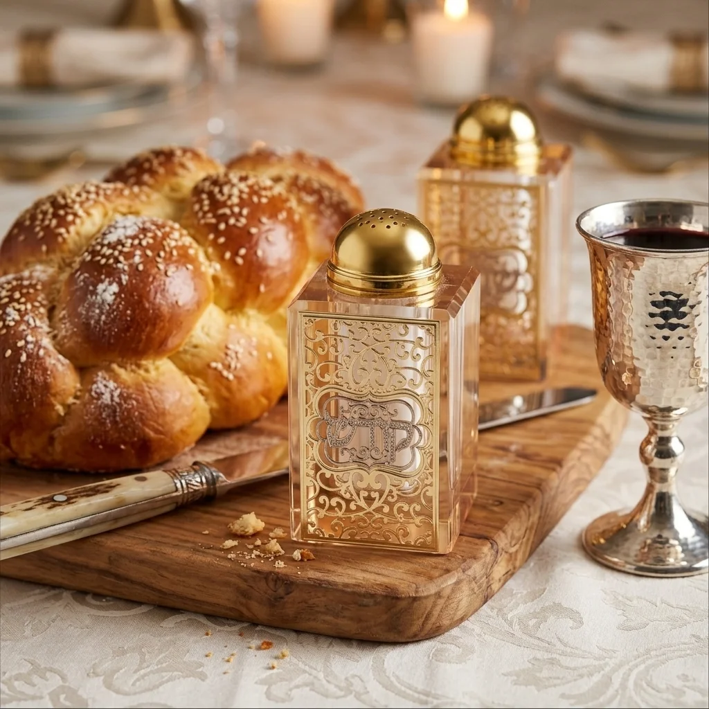 מלחיה קריסטל עם פלקטה "עיטור"