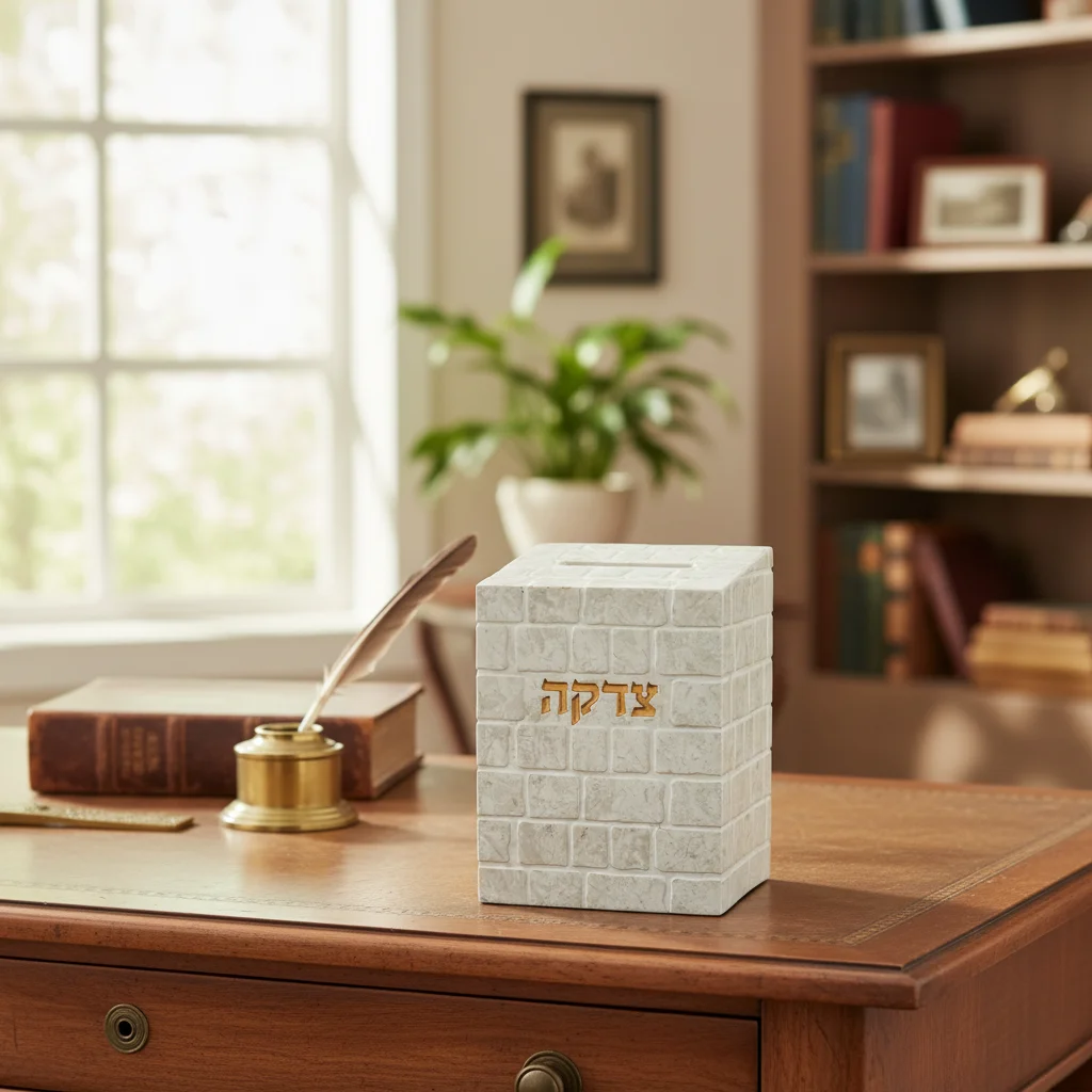 קופת צדקה "כותל" מפולימר 13 ס״מ