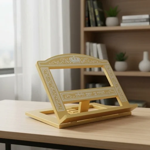 שטנדר עץ מהודר "ירושלים" 29×36 ס״מ
