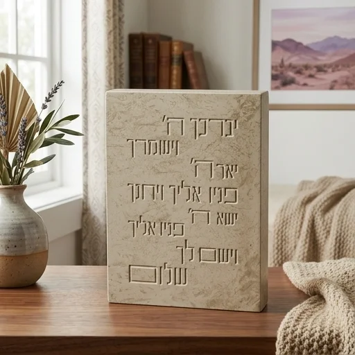 יברכך בלוק פולימר בטון 22×16 ס״מ בטון