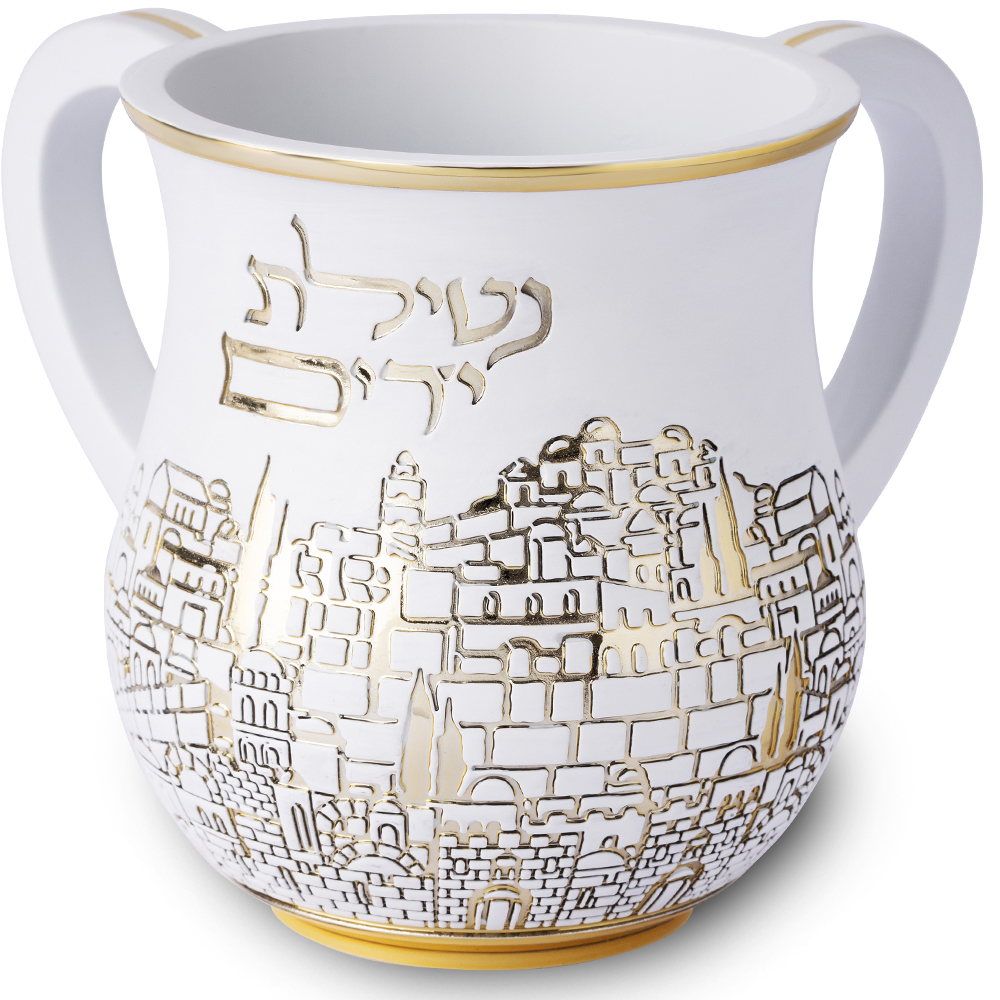 נטלה מהודרת מפולימר ציפוי זהב 14 ס״מ