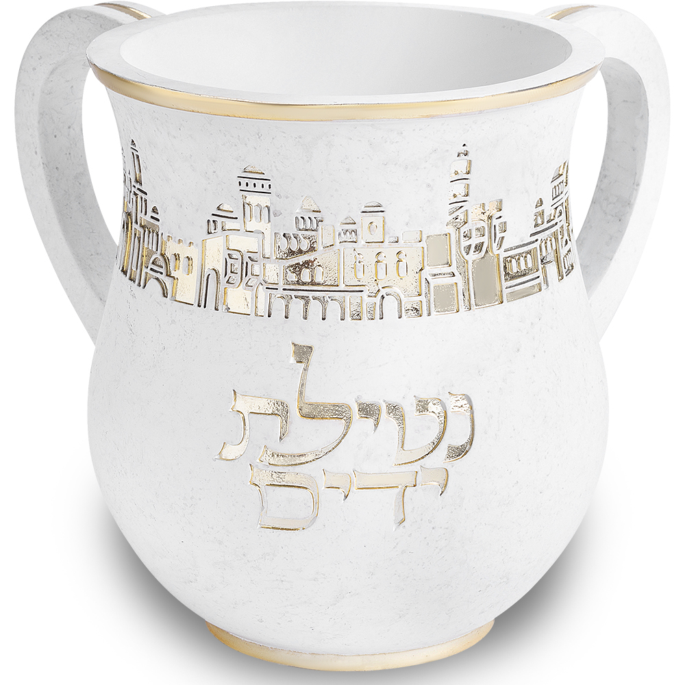 נטלה מהודרת מפולימר ציפוי זהב 14 ס״מ