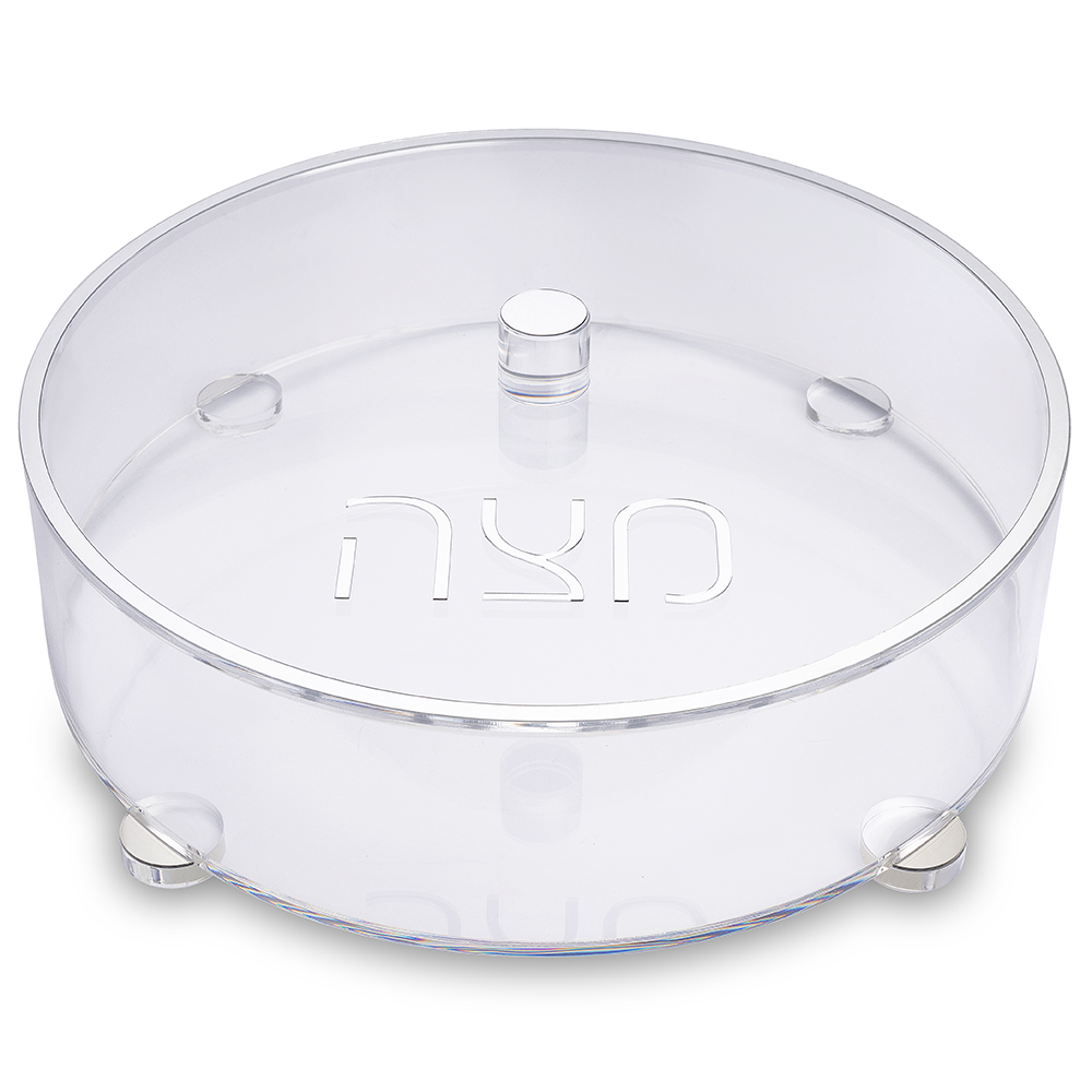קופסא למצה עגולה מאקריליק 40 ס״מ