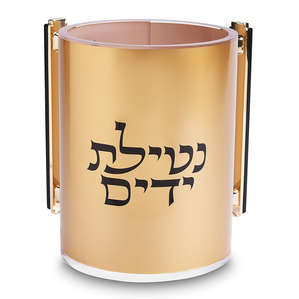נטלה אקריליק מהודרת שקופה עם אותיות בולטות 13 ס״מ
