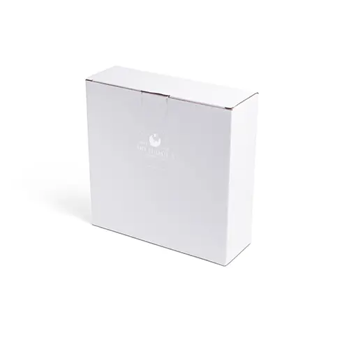 Glass Honey Dish 19 cm - Silver