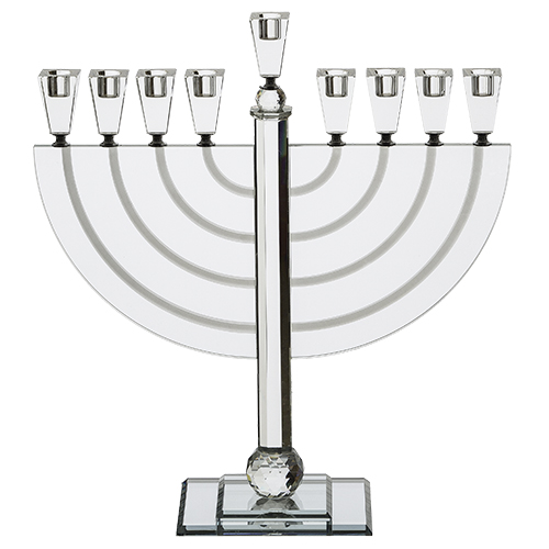 חנוכייה קריסטל מהודרת 50 ס״מ