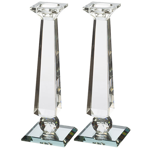Crystal Candlesticks 20 cm