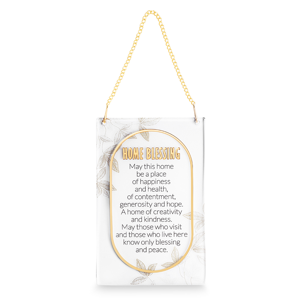 Acrilic Home Blessing - English 21x13 cm