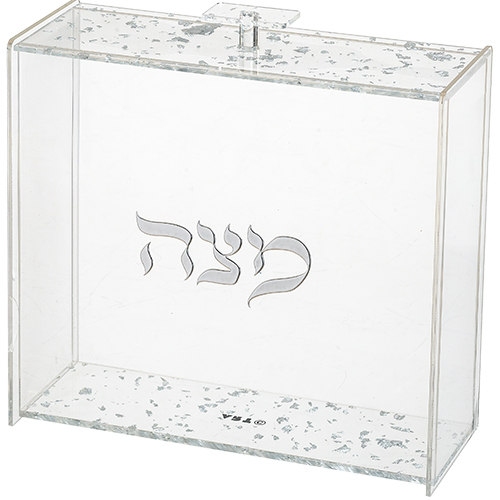 Clear Lucite Stand for Matzah 23*21 cm