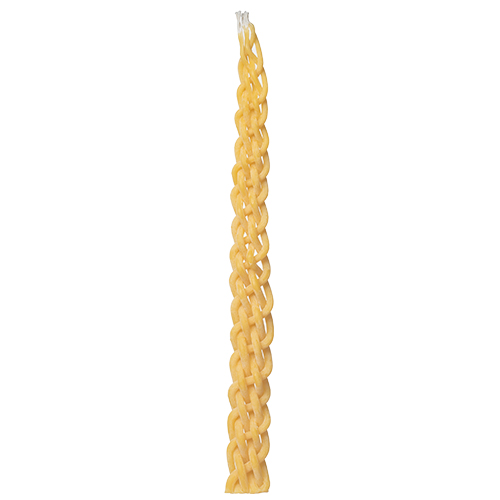 Elegant Wax Havdalah Candle 30 cm