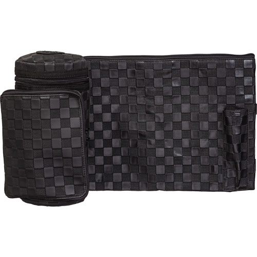 Leather- Like Thermal Tefillin & Tallit Protector Container "Tik-taf" 22 cm- Black