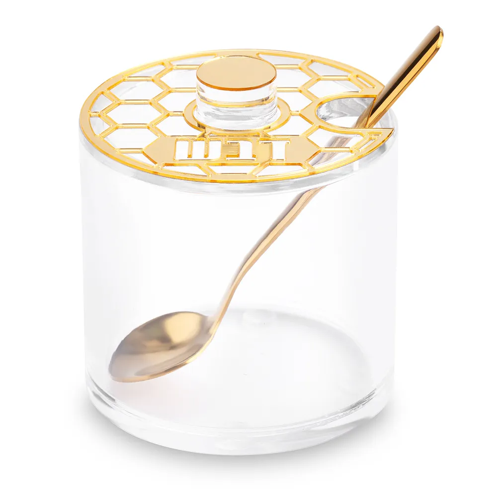 Lucite Honey Dish 7.6*7 cm