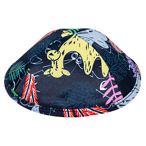Fabric Kippah Size 3, 18 cm