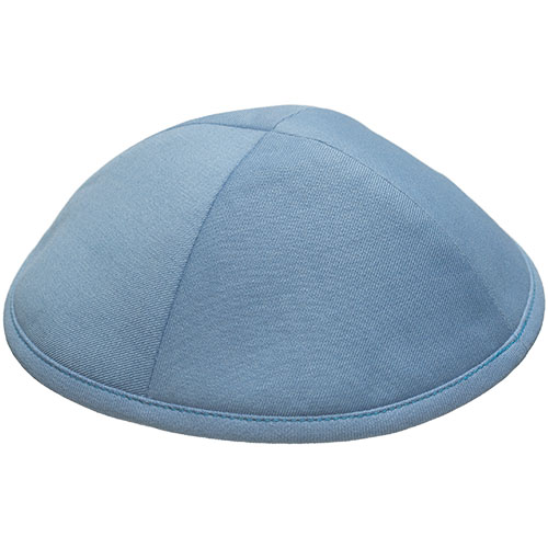 Fabric Kippah "Artman" 16 cm- White