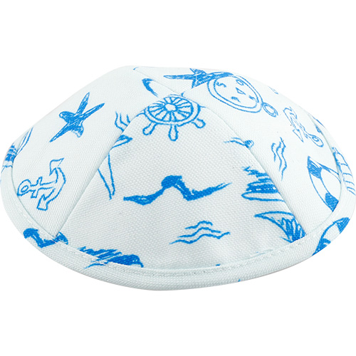 Fabric Kippah Size 3, 18 cm