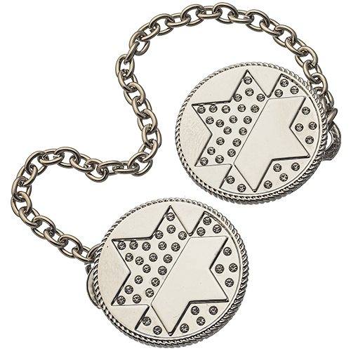 Nickel Tallit Clips 9 cm