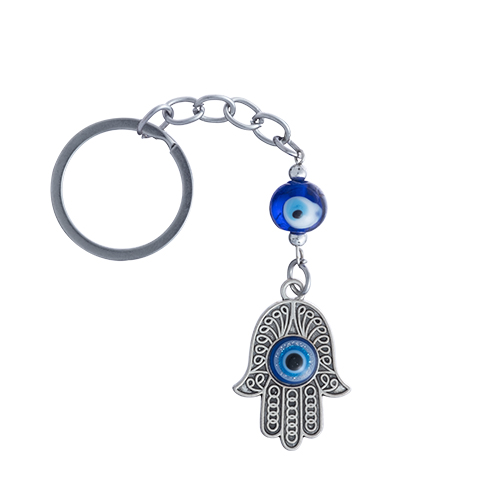 Nickel Hamsa Keyholder 3.5 cm