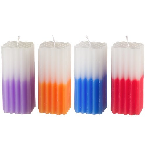 Havdalah Candle 13 cm- Multicolor