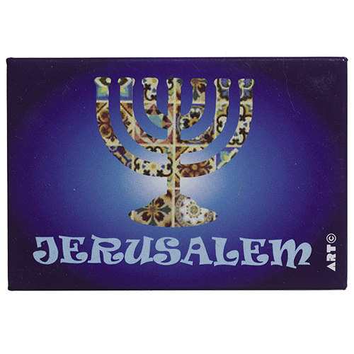Metal Magnet 8.5 cm, English