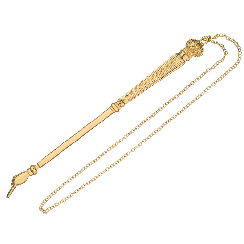 Metal Torah Pointer 23 cm - Gold